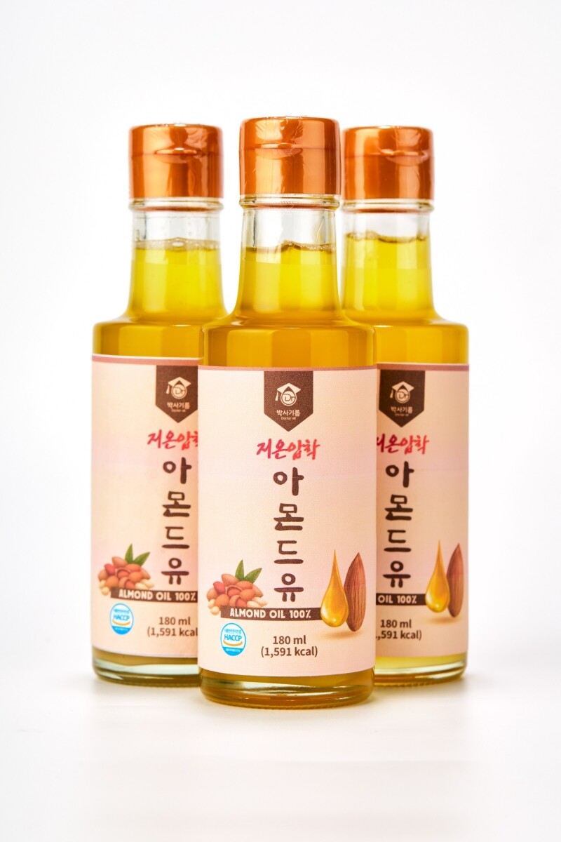 박사기름,저온압착 아몬드유