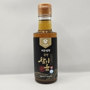 저온압착 국산 참기름